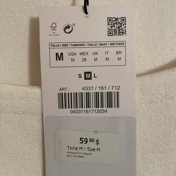 Long sleeved scooped neck (Zara) - Picture 3 of 5